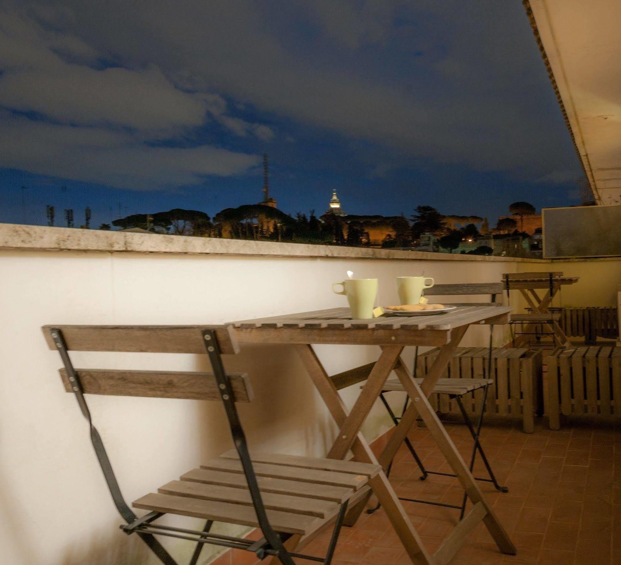 Vatican Skyline Rome Buitenkant foto